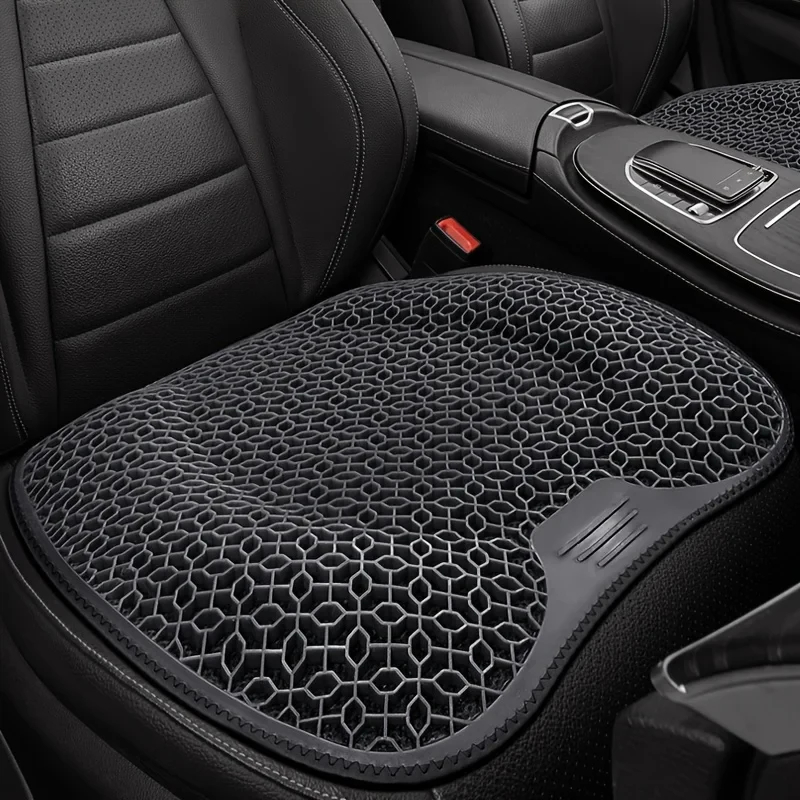 Office Furniture Direct - 1PC ハニカムゲルシートクッション通気性のある人間工学に基づいたチェアパッド、車、オフィス、家庭用、洗える軽量サポート