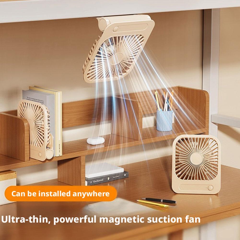 超薄型磁気冷却ファンテーブルデスクファン USB 充電式壁掛 - Office Furniture Direct のレビューと価格
