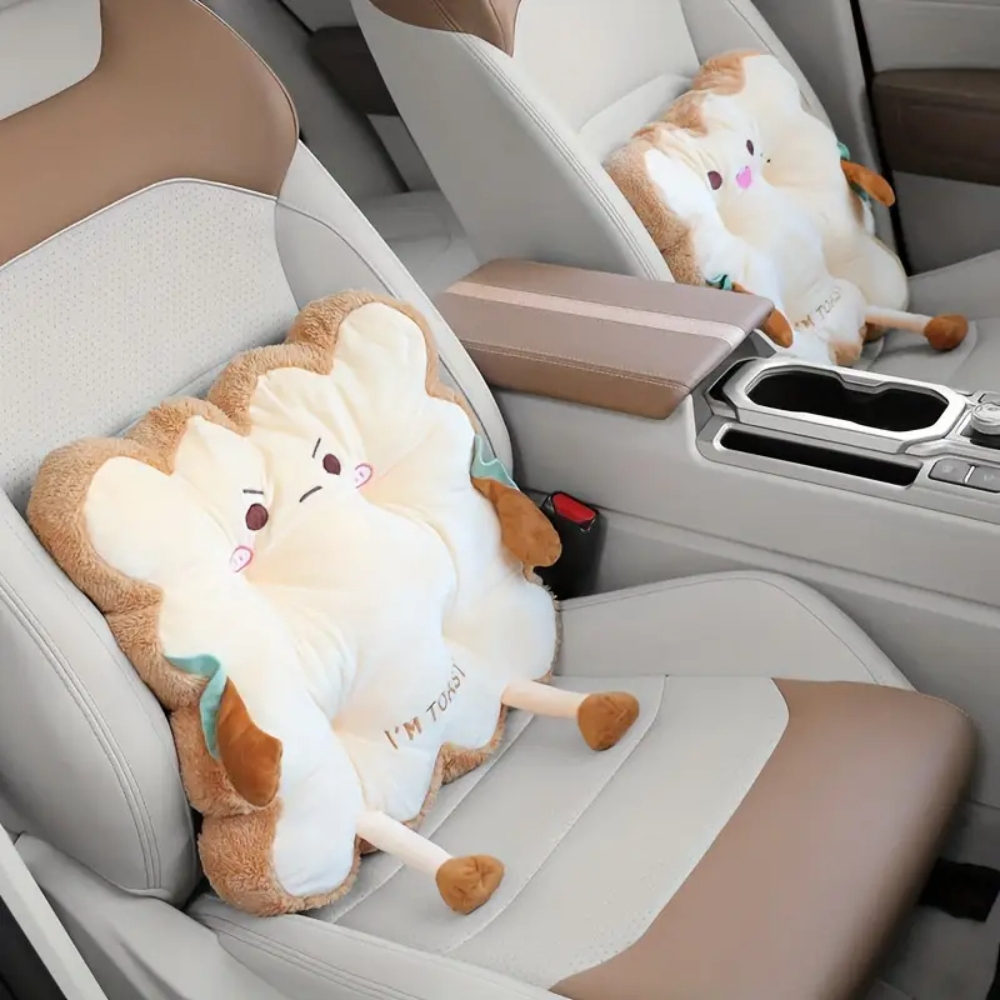 1 PC 車ランバーサポートかわいいトーストクッション尻クッ - Office Furniture Direct のレビューと価格