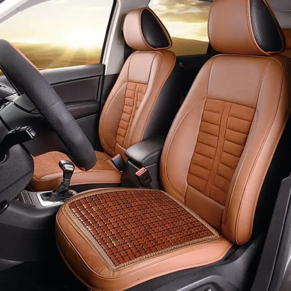 2 個夏竹製自動車シート冷却パッド高換気ユニバーサルクッショ - Office Furniture Direct のレビューと価格