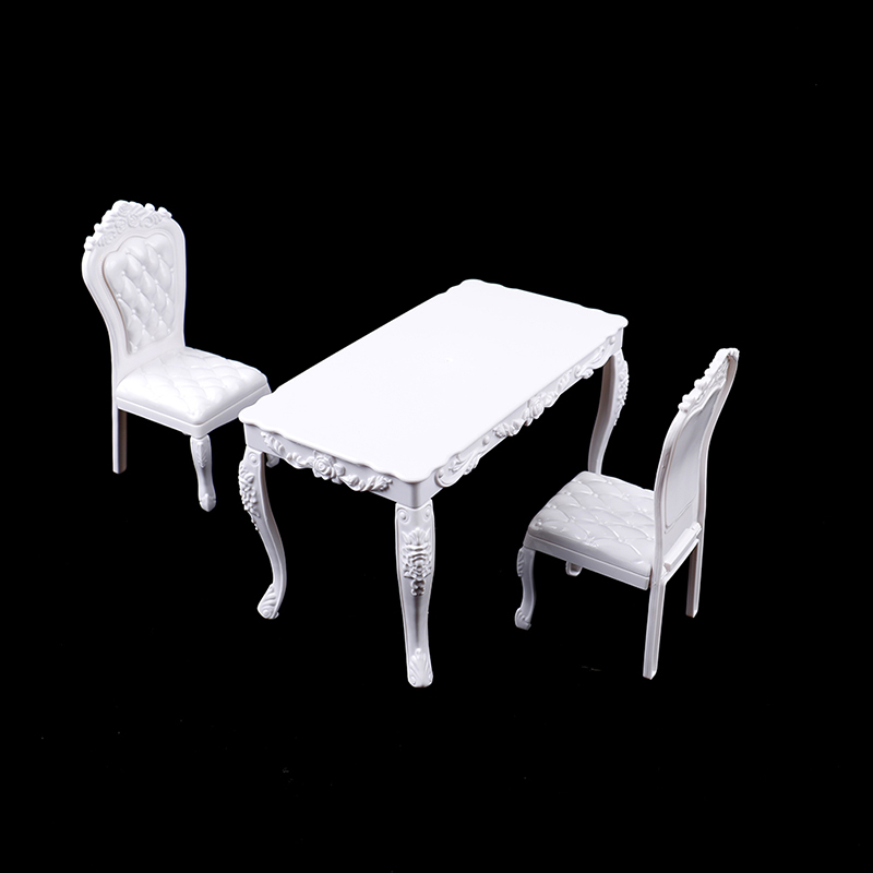 ドールハウス 1:6 キッチン家具 ダイニングテーブル 椅子 - Office Furniture Direct のレビューと価格