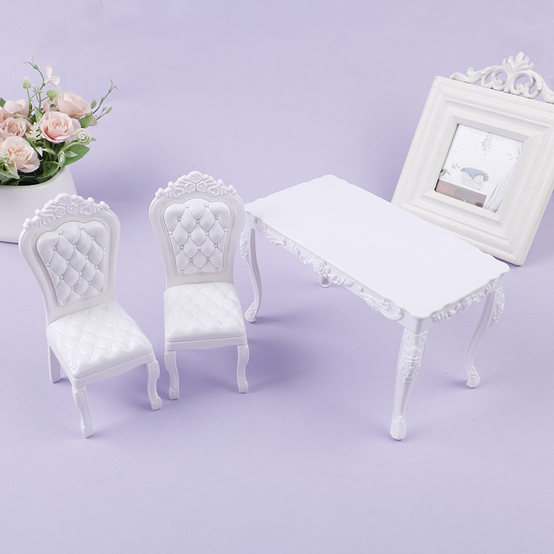 ドールハウス 1:6 キッチン家具 ダイニングテーブル 椅子 - Office Furniture Direct のレビューと価格
