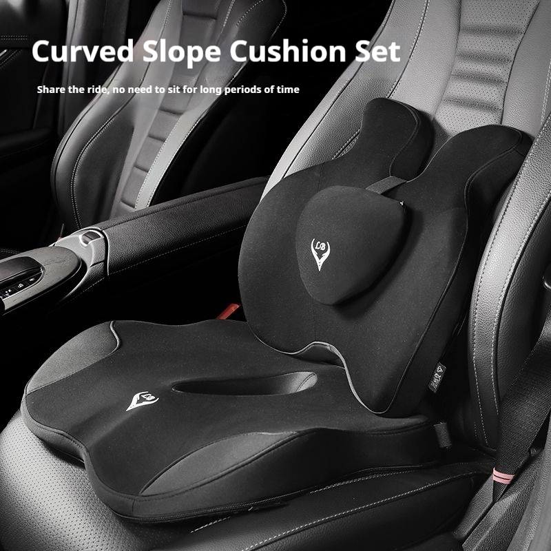 低反発オフィスチェアクッションカーシートサポート腰枕マッサー - Office Furniture Direct のレビューと価格